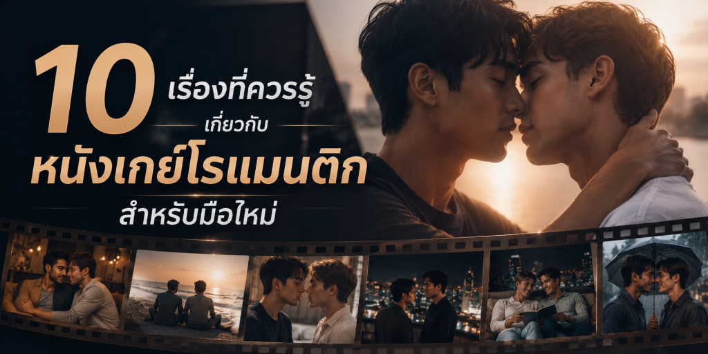 10 เรื่องที่ควรรู้เกี่ยวกับ หนังเกย์โรแมนติก สำหรับมือใหม่