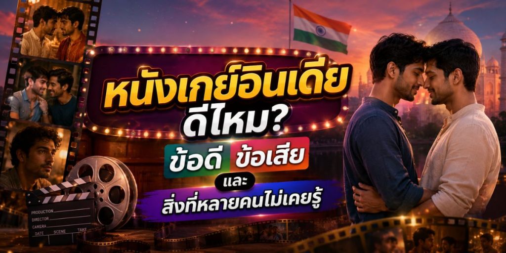 หนังเกย์อินเดีย ดีไหม? ข้อดี ข้อเสีย และสิ่งที่หลายคนไม่เคยรู้
