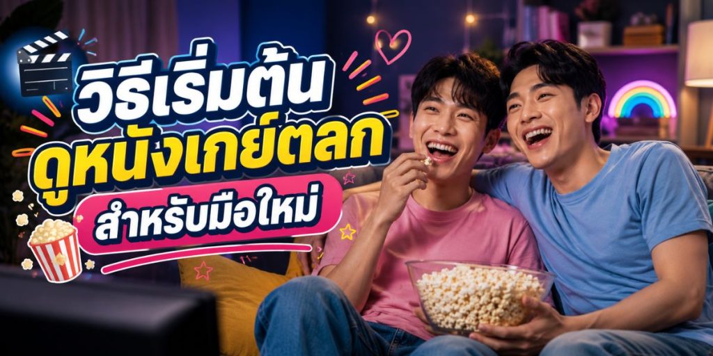 วิธีเริ่มต้นดูหนังเกย์ตลกสำหรับมือใหม่