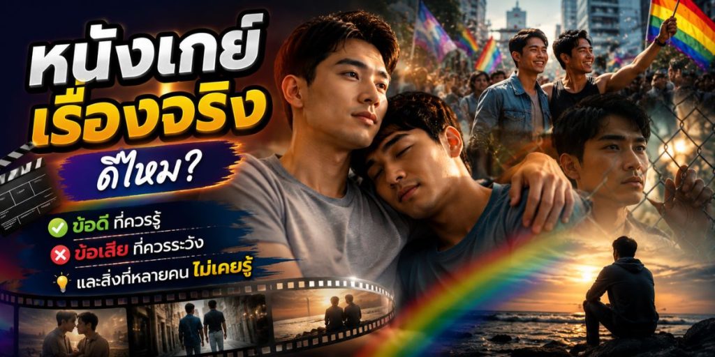 หนังเกย์เรื่องจริง ดีไหม? ข้อดี ข้อเสีย และสิ่งที่หลายคนไม่เคยรู้