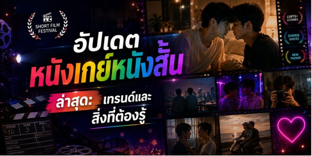 อัปเดต หนังเกย์หนังสั้น ล่าสุด: เทรนด์และสิ่งที่ต้องรู้