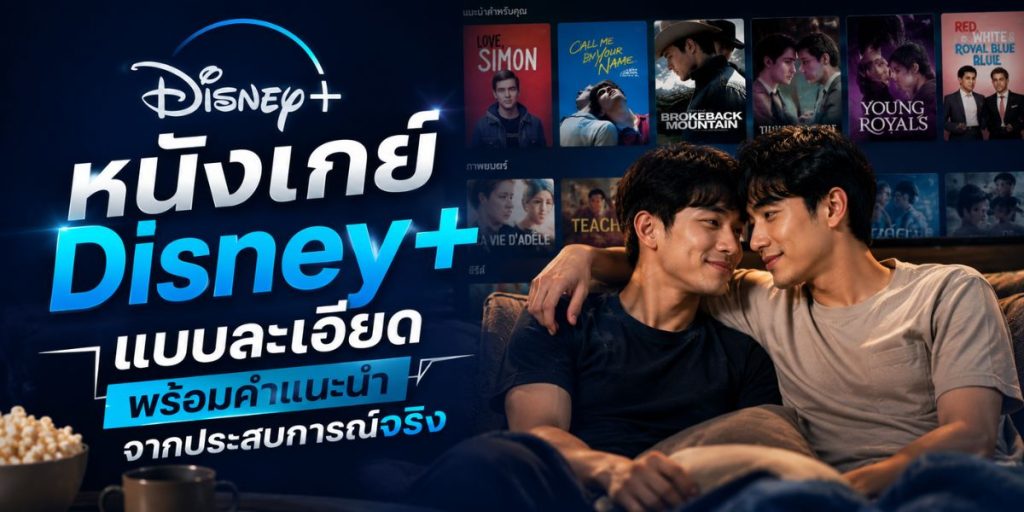 หนังเกย์ Disney+ แบบละเอียด พร้อมคำแนะนำจากประสบการณ์จริง