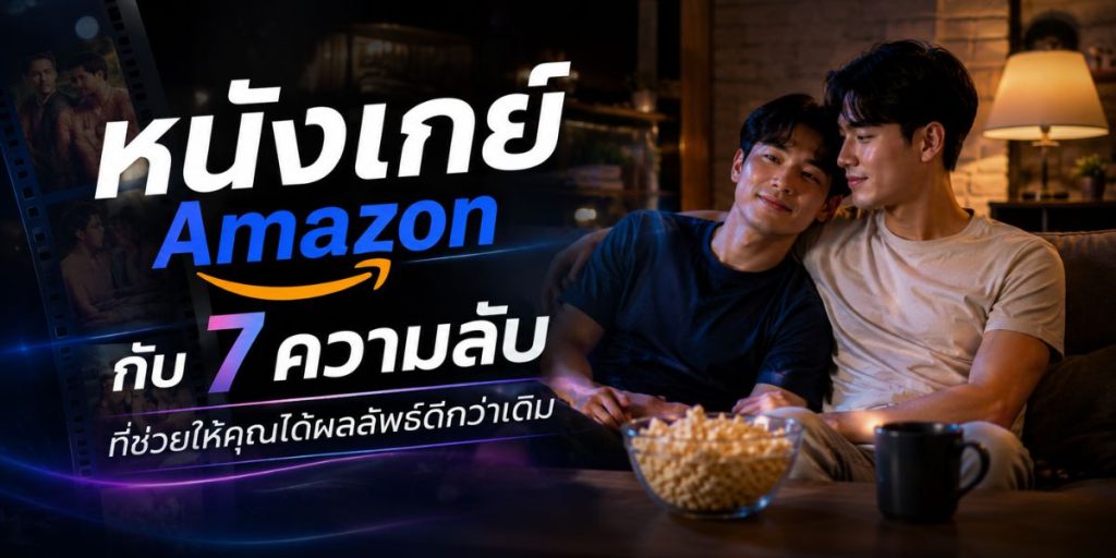 หนังเกย์ Amazon กับ 7 ความลับที่ช่วยให้คุณได้ผลลัพธ์ดีกว่าเดิม