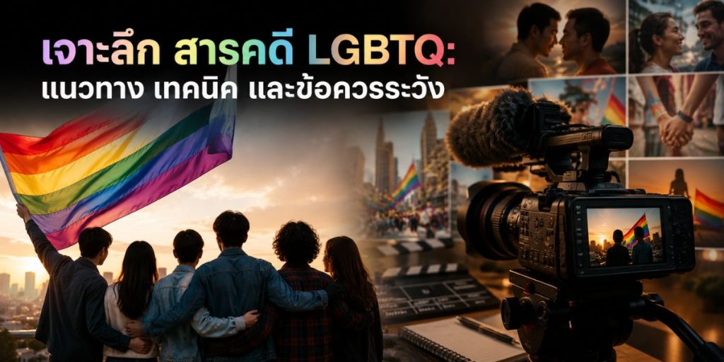 เจาะลึก สารคดี LGBTQ: แนวทาง เทคนิค และข้อควรระวัง