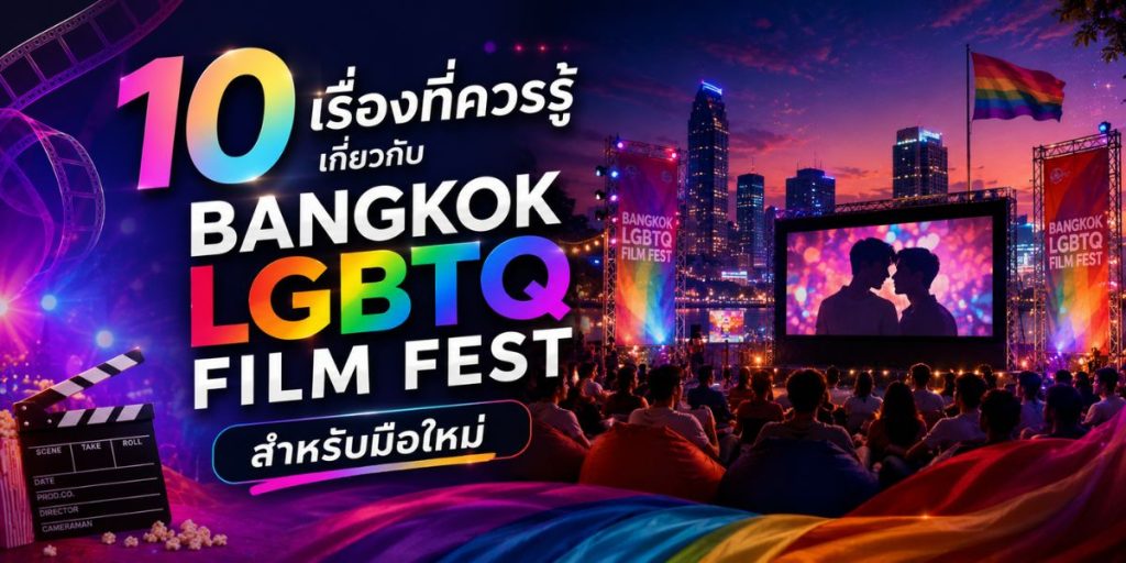 10 เรื่องที่ควรรู้เกี่ยวกับ Bangkok LGBTQ Film Fest สำหรับมือใหม่
