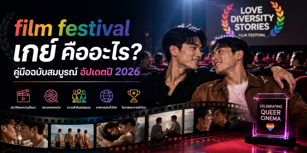 film festival เกย์ คืออะไร? คู่มือฉบับสมบูรณ์ อัปเดตปี 2026