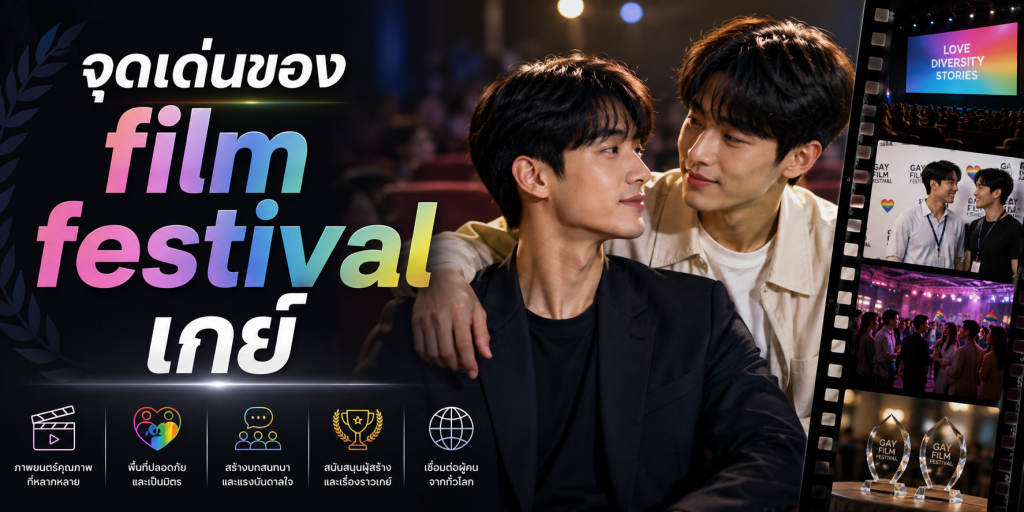 จุดเด่นของ film festival เกย์
