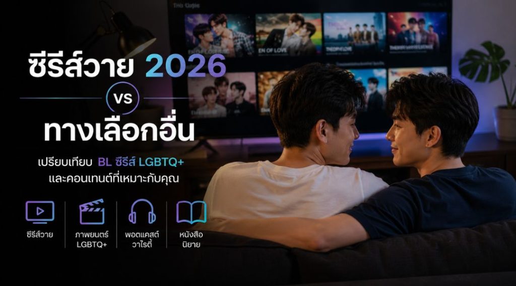 ซีรีส์วาย 2026 vs ทางเลือกอื่น เปรียบเทียบ BL ซีรีส์ LGBTQ+ และคอนเทนต์ที่เหมาะกับคุณ