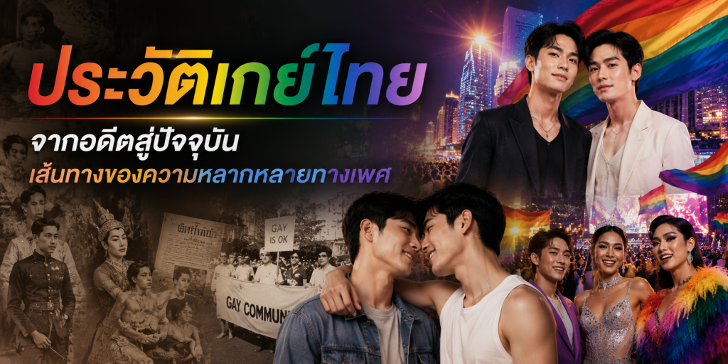 ประวัติเกย์ไทย จากอดีตสู่ปัจจุบัน เส้นทางของความหลากหลายทาง