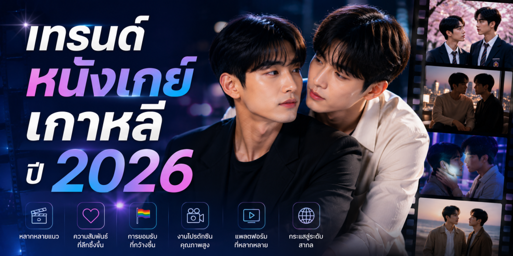 เทรนด์หนังเกย์เกาหลีปี 2026