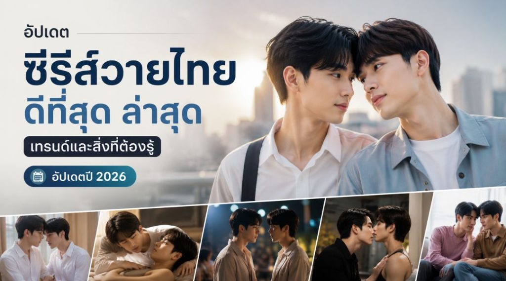 อัปเดต ซีรีส์วายไทย ดีที่สุด ล่าสุด เทรนด์และสิ่งที่ต้องรู้ (อัปเดตปี 2026)